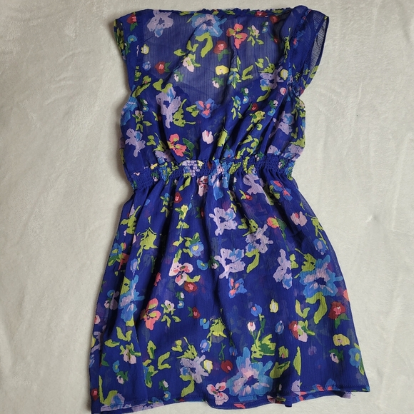 Floral sheer blouse - Picture 3 of 4